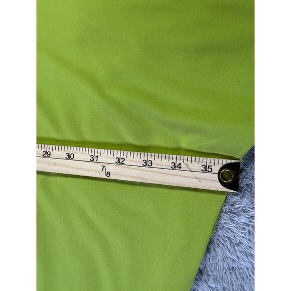 Susan Graver Lime Green Blouse - Picture 7 of 9